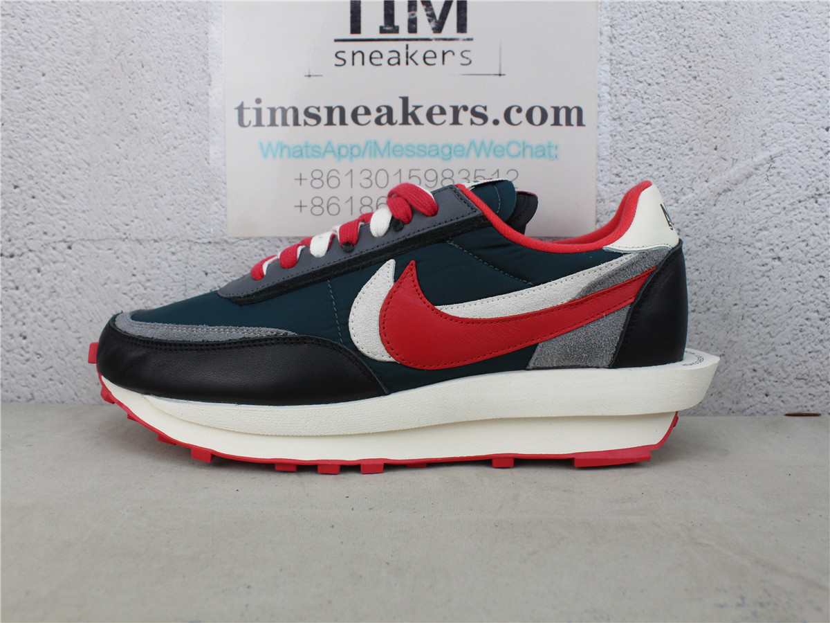 Nike LD Waffle sacai Undercover Midnight Spruce University Red DJ4877-300